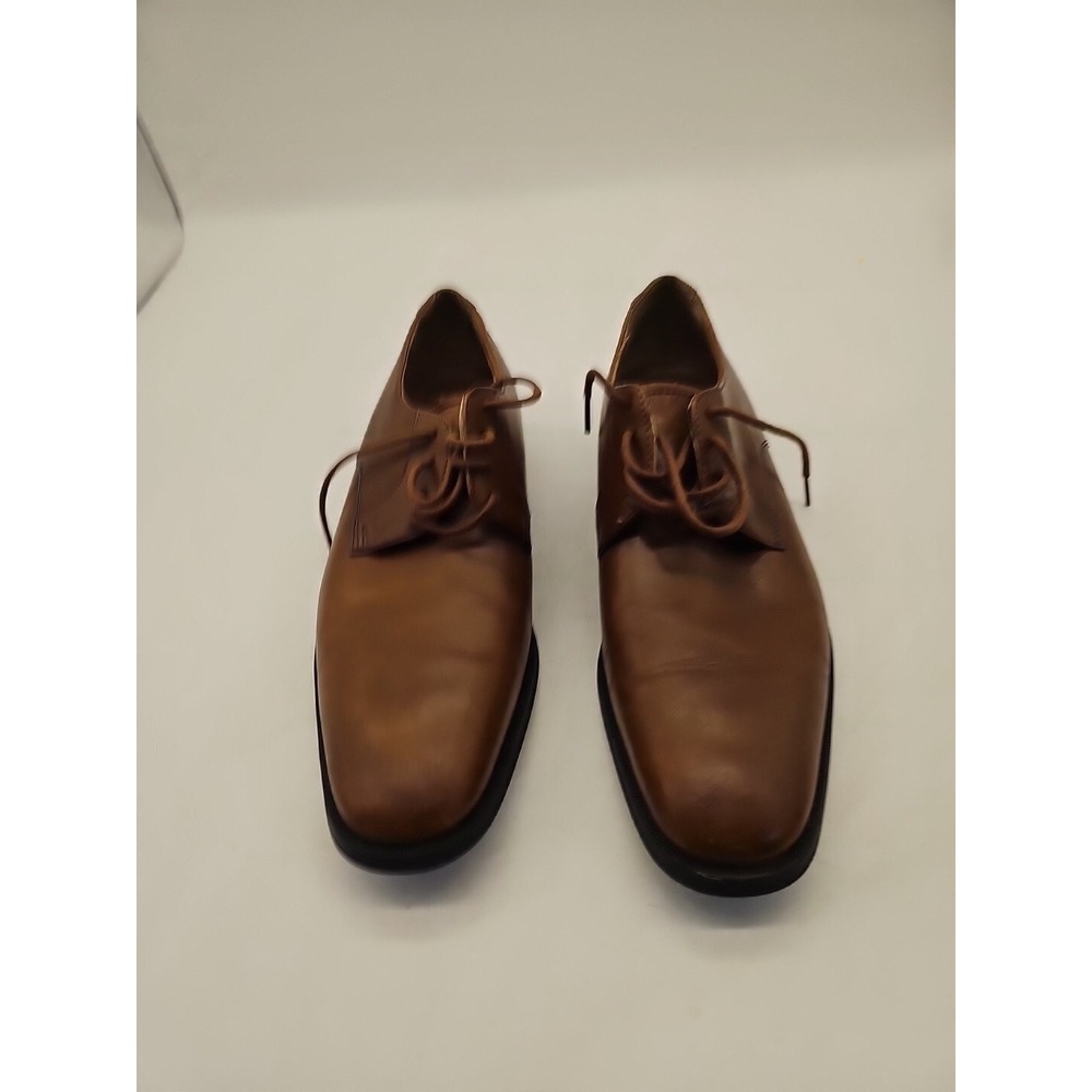 Clarks Mens Brown Oxford Dress Shoe Size 9 (7671083) Nice